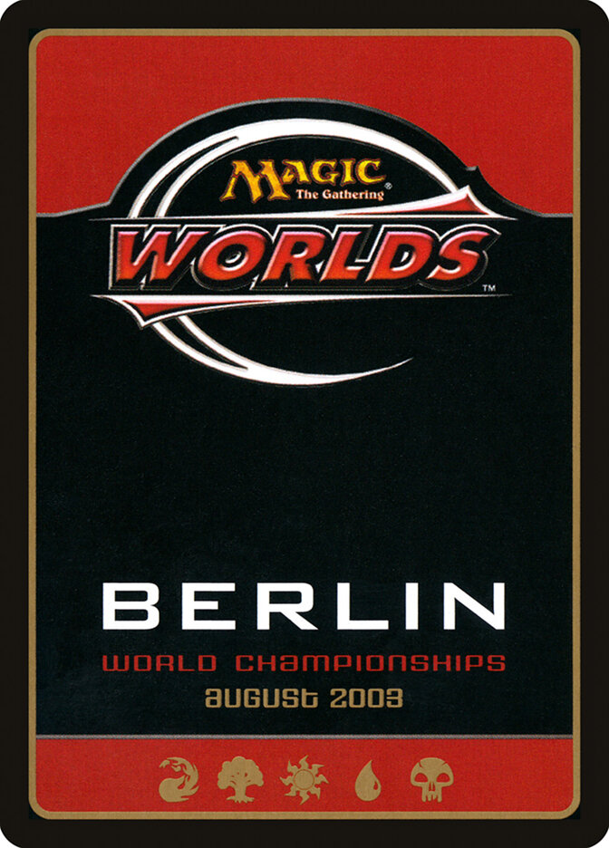 2003 World Championship Decks